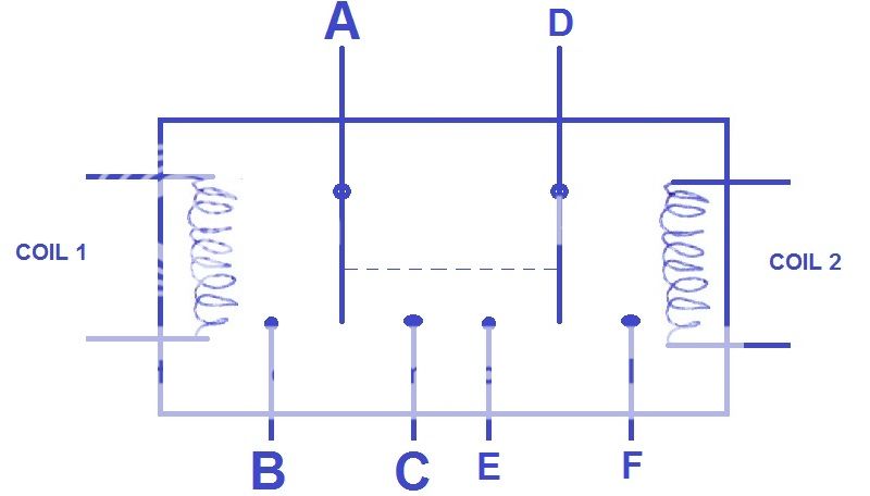 Wiring Diagram For Double Pole Double Throw Relay